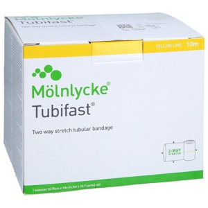 TUBIFAST 2-Way Stretch 10,75 cmx10 m gelb Produktbild