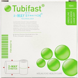 Tubifast 2-WAY Stretch GRØN 5 cm x 10 m. produktbillede