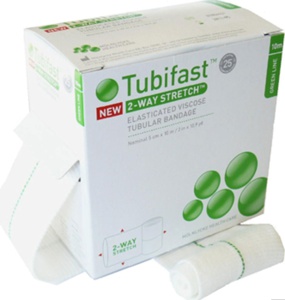 Tubifast Tubebandasje Grønn 5,0 cm x 10 m 1 stk produktbilde
