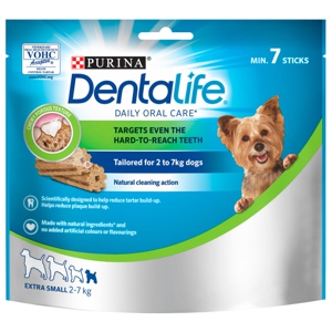 Tuggpinnar Purina Dentalife XS Påse 7-pack produkt bild