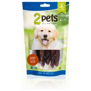 Tuggpinne med hjort för hund - X-Small produkt bild