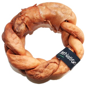 Tuggring med rensmak (12-15 cm flätad) produkt bild
