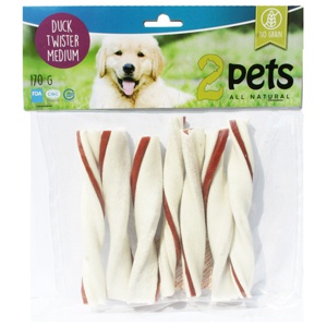 Tuggtwister 2Pets Ankfilé Medium 170g produkt bild