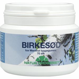 Tuggummi Björksocker Ismenthol 70 st produkt bild