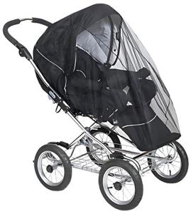 Tullsa Insektsnät för enkelvagn svart, 1 st produkt bild