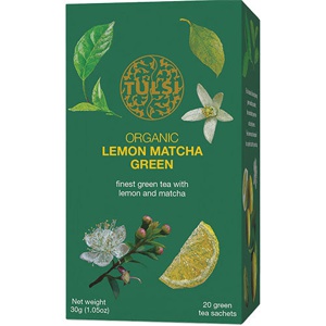 Tulsi Lemon Matcha Green Te Økologisk   20 breve produktbillede