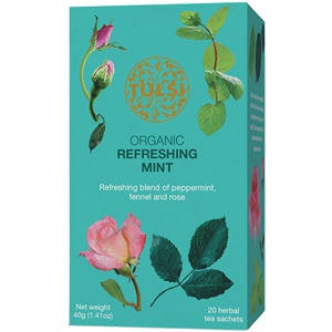 Tulsi Refreshing Mint Te Økologisk   20 breve produktbillede