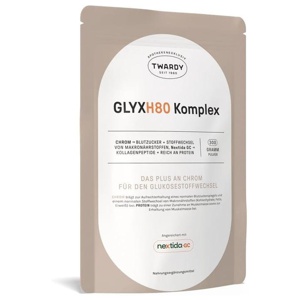 GLYXH80 Komplex Kollagenpeptide & Chrom Pulver, 300 g Pulver Produktbild