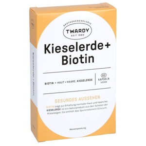 KIESELERDE+BIOTIN Kapseln vegan Produktbild