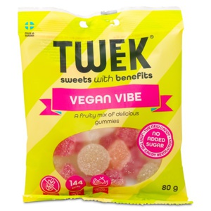 Tweek Gummies Vegan 80 g Vegan Vibes produktbillede