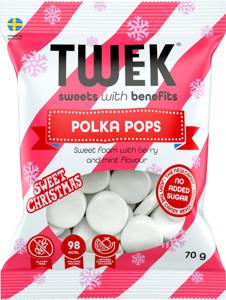 Tweek Polka Pops 70 g produkt bild