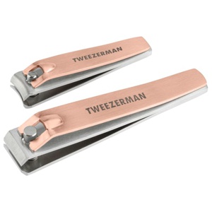 Tweezerman - Combo Clipper Set - Negleklippersæt, Rose Gold - 66g - For Women produktbillede