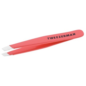 Tweezerman - Mini Skrå Pincet - Skrå Mini Pincet, Granithimmel - Tzm Mini Slt Tz Geranium - For Women produktbillede