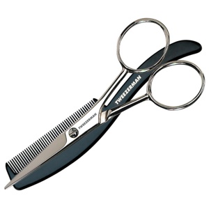 Tweezerman Moustache Scissors With Comb Produktbild
