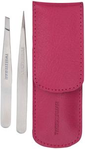 Tweezerman Petite Tweeze Set With Pink Case produkt bild