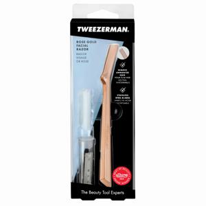 Tweezerman Retail Facial Razor Rose Gold produkt bild