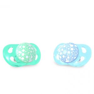 Twistshake 2x Nappar Pastell Blå & Grön (0-6 m) produkt bild