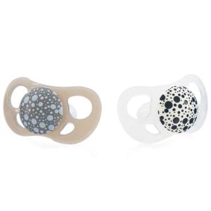 Twistshake Nappar 6+m Pastel Grey White 2 st produkt bild