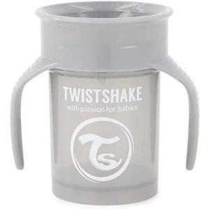 Twistshake 360 Cup 6+m Pastel Grey produkt bild