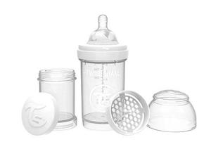 Twistshake Anti-Colic nappflaska 180 ml Vit/transparent produkt bild