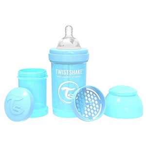 Twistshake Anti-Colic Pastell Blå 180 ml produkt bild