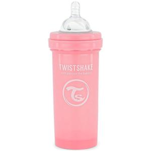 Twistshake Anti-Colic Pastell Rosa 260 ml produkt bild