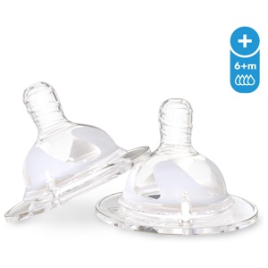 Twistshake Anti-Colic Teat Plus 6+m produkt bild