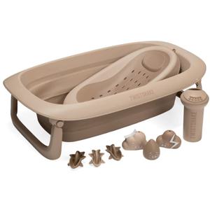 Twistshake Bathtub, Shower & Bath Cradle, Rinser, 6x Toys Mocha produkt bild