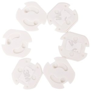 Twistshake EU Sockelskydd typ F 6-pack produkt bild