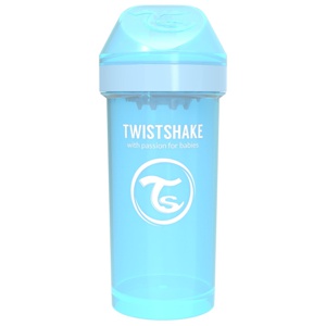 Twistshake Kid Cup 360 ml 12+m Pastell Blå produkt bild