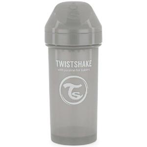 Twistshake Sportflaska Pastellgrå +12m 360 ml produkt bild
