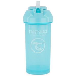 Twistshake Straw Cup 6+m Pastel Blue 360 ml produkt bild
