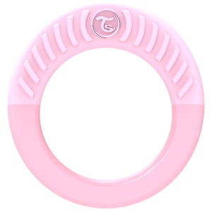 Twistshake Teether 1+m Pastel Light Pink produkt bild