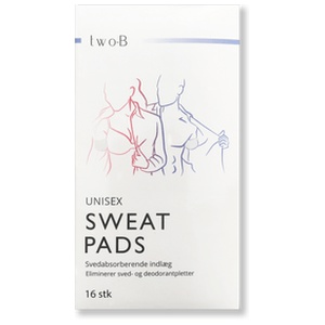 TwoB sweat pads - 16 stk. produktbillede