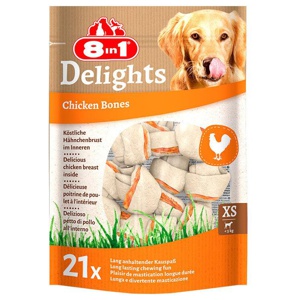 Tyggeben DelightsX-Small kylling 21 stk produktbillede