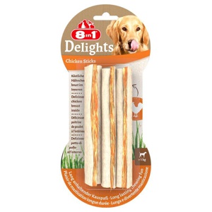 Tyggeruller Delights kylling 3 stk produktbillede