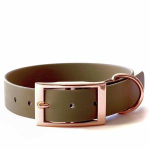 Tyylivoitto Classy Hundhalsband Olivgrön (S) produkt bild