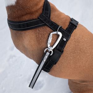 Tyylivoitto Handtag med Twistlock till Sele/Halsband Svart & Reflex 19 mm x 20 cm produkt bild