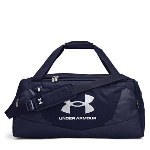 UA Undeniable 5.0 Duffle Medium Midnight Navy/Metallic Silver produkt bild