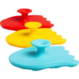 Ubbi Silicone Tvättsvampar, 3 st produkt bild