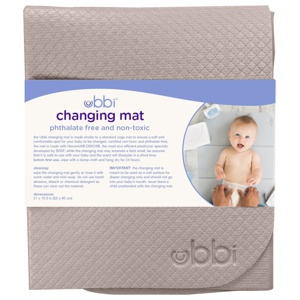 UBBI Skötbädd Taupe fristående produkt bild