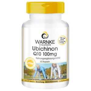 Ubichinon Q10 100 mg Kapseln Produktbild