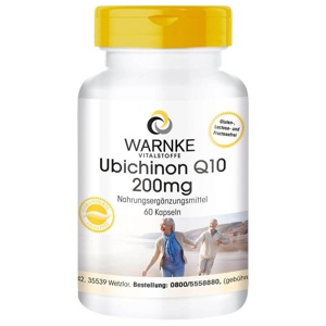Ubichinon Q10 200 mg Kapseln Produktbild