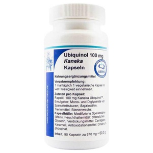 UBIQUINOL 100 mg Kaneka Kapseln Produktbild