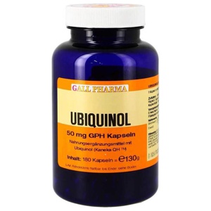 Ubiquinol 50 mg GPH Kapseln, 180 St Kapseln Produktbild