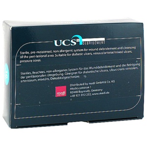 Ucs Debridement, 10 St Kompressen Produktbild