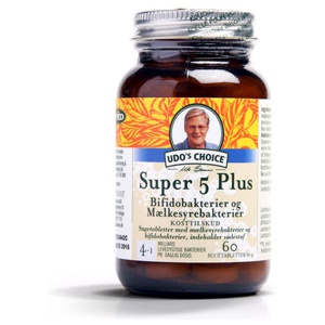 Udo's Choice Super 5 Plus 60 tab. produktbillede