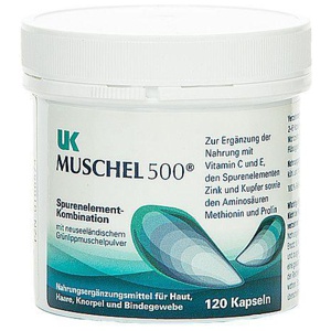 UK Muschel 500 Kapseln Produktbild