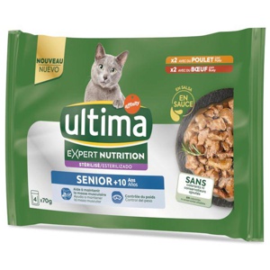 Ultima Cat Expert Nutrition Senior Huhn & Rind Produktbild