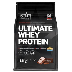 Ultimate Whey Vassleprotein 1 kg produkt bild